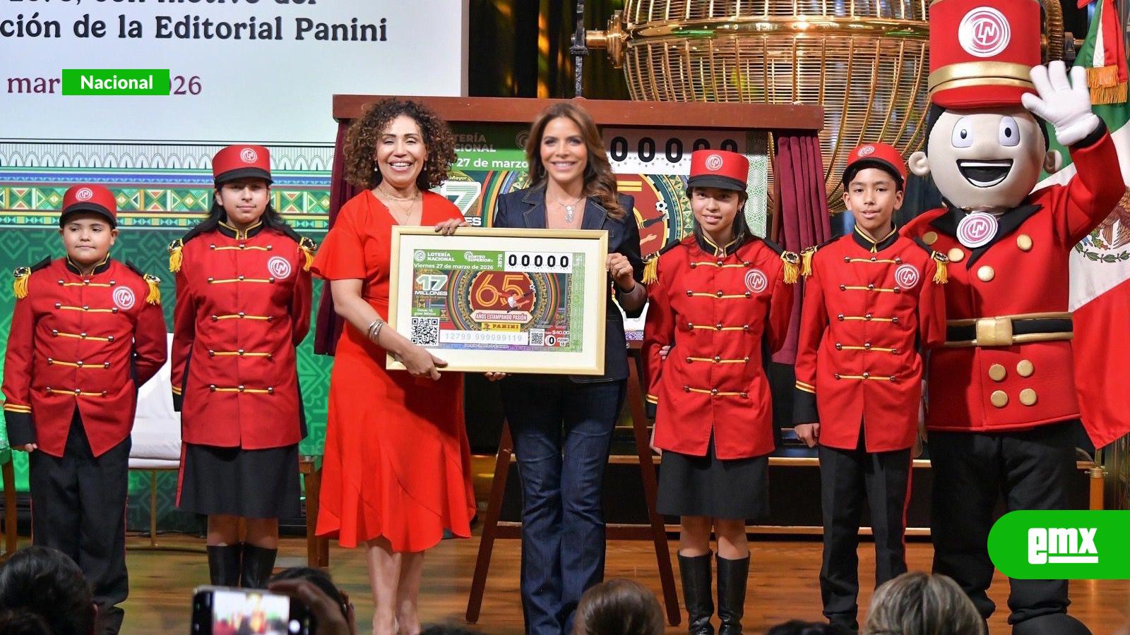 EMX-Lotería-Nacional-celebra-con-Sorteo-Superior-65-años-de-Editorial-Panini,-ícono-mundial-de-colecciones