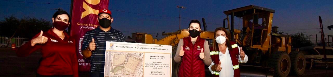 EMX-Dio Marina del Pilar "Banderazo" oficial a millonaria obra deportiva 