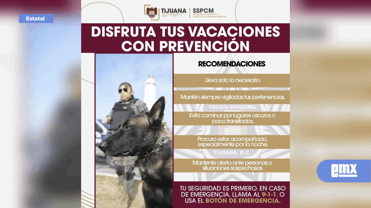 EMX-Fortalece-SSPCM-cultura-de-la-prevención-durante-el-periodo-vacacional-en-Tijuana