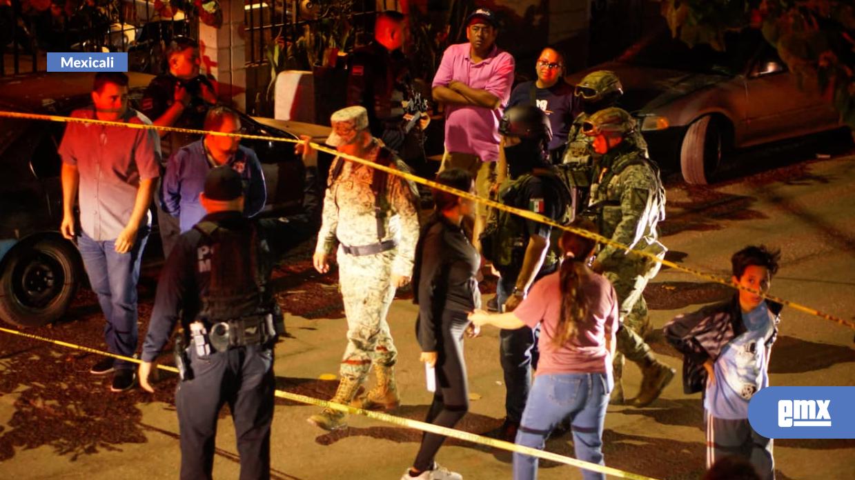 EMX-Operativo en “fiesta familiar” culmina en cateo y detenciones; vivienda permaneció rodeada por más de 16 horas en Mexicali