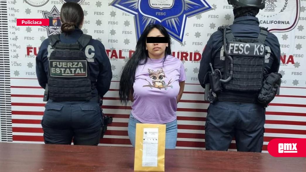EMX-Capturan-SSC-y-FGE-a-mujer-implicada-en-sustracción-de-menor-y-ataque-armado-en-Mexicali