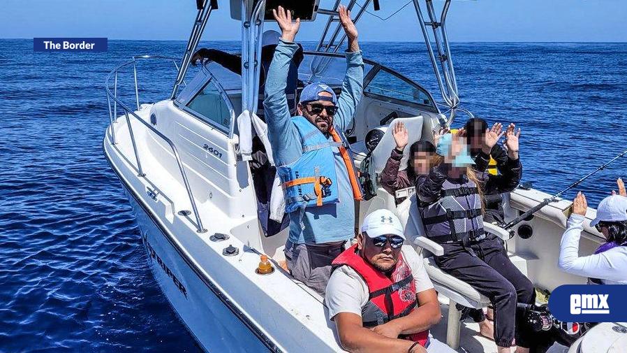 EMX-CBP detiene a 13 personas frente a la costa de California