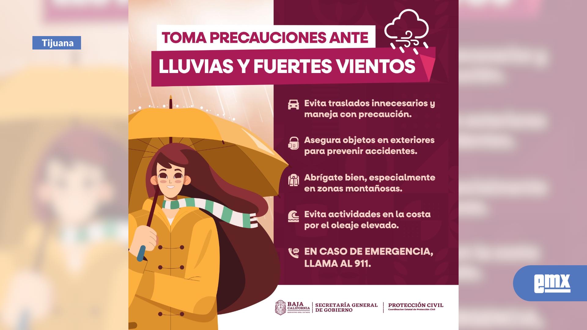 EMX-Informa-Protección-Civil-BC-pronóstico-de-lluvias-ligeras-para-los-próximos-días