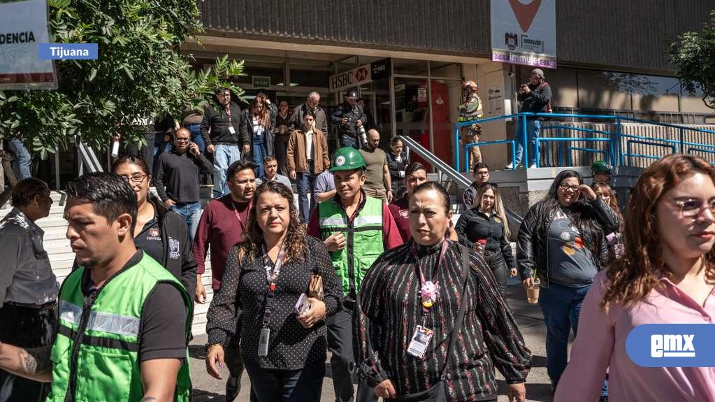 EMX-Tijuana participa en Simulacro Nacional con evacuación de más de mil personas
