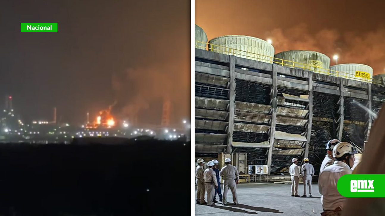 EMX-Explosión-en-refinería-de-Salina-Cruz-deja-seis-personas-lesionadas