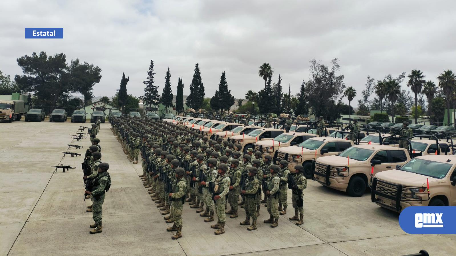 EMX-Refuerzan BC con 300 militares