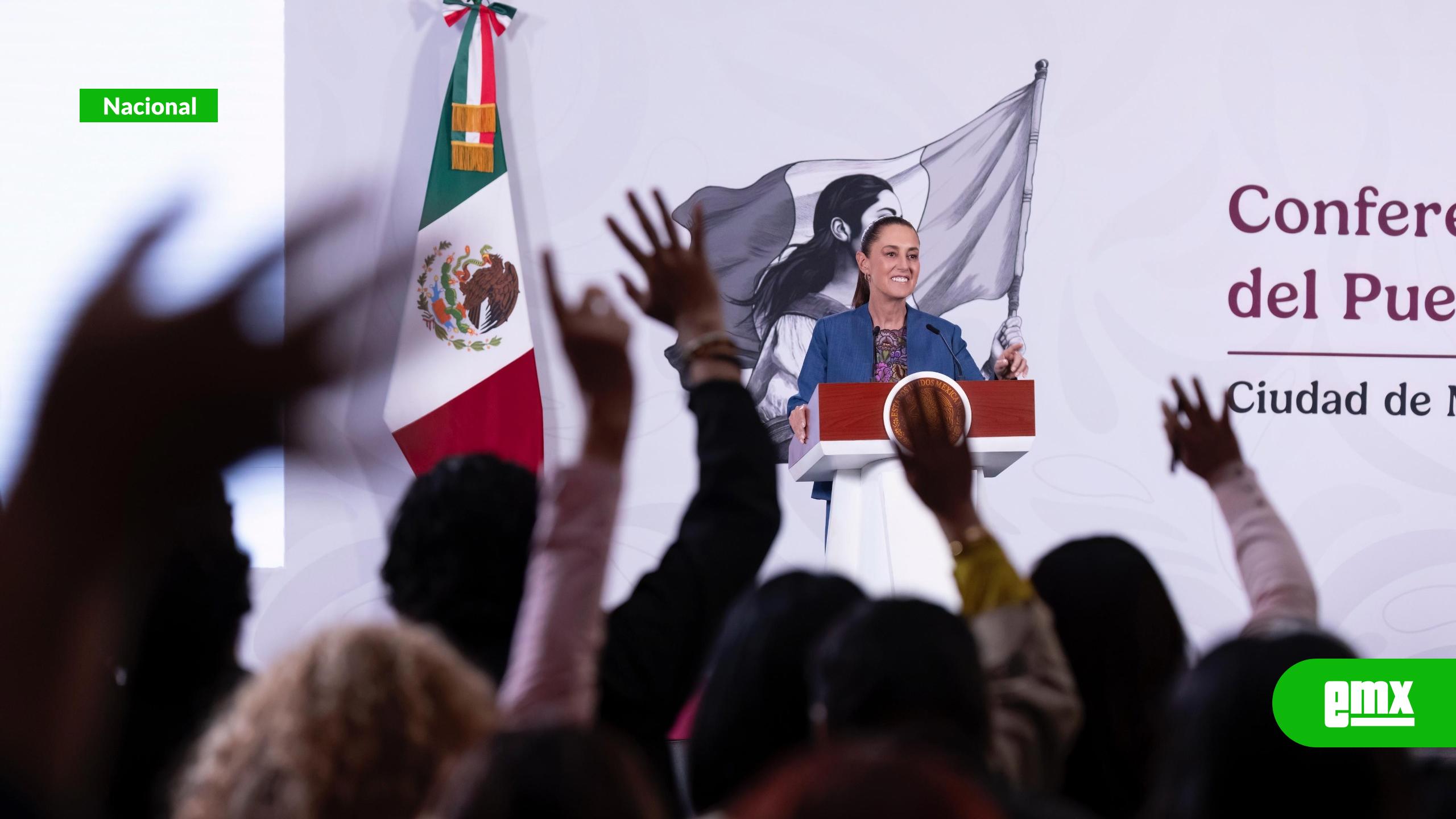 EMX-Sheinbaum confirma que informe del domingo será en el Monumento a la Revolución