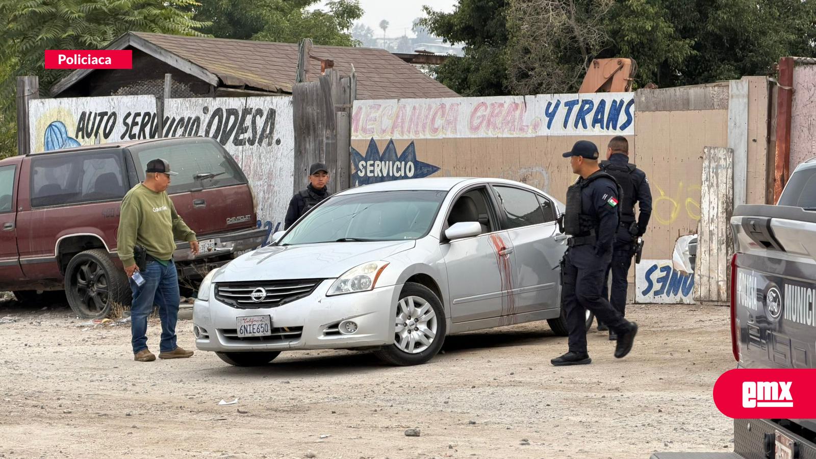 EMX-Localizan-vehículo-con-manchas-de-sangre-e-impactos-de-bala-en-la-colonia-Buenos-Aires-Sur
