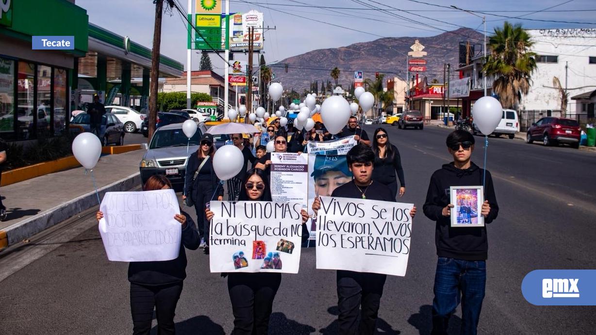 EMX-Marchan en silencio por menores de edad víctimas de delitos en Tecate