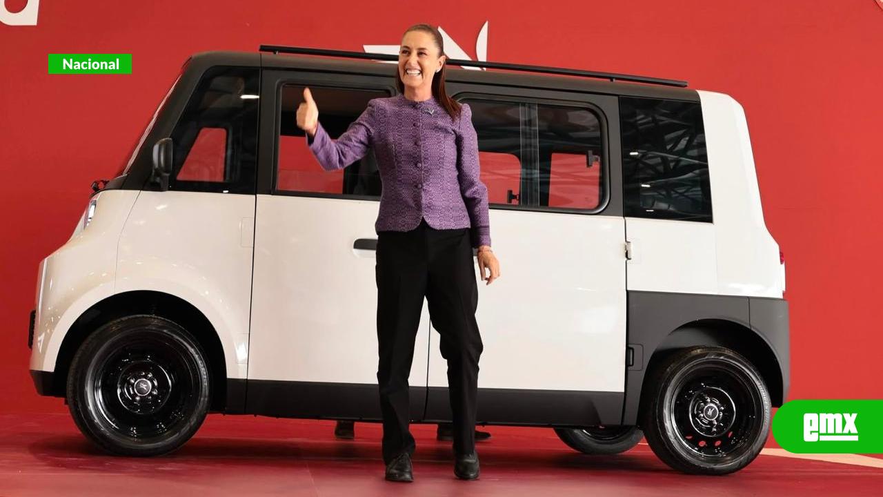EMX-“Olinia es transformación y México está en transformación”: presidenta Claudia Sheinbaum presenta el vehículo eléctrico Olinia 1.
