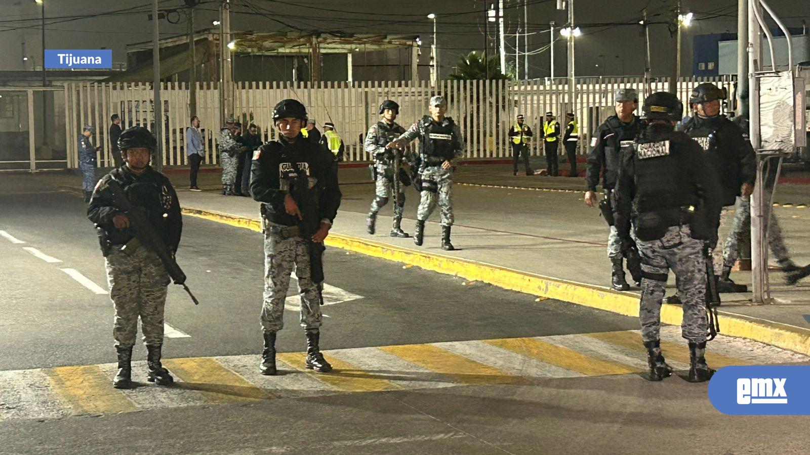 EMX-Blindan Tijuana por llegada de Irán