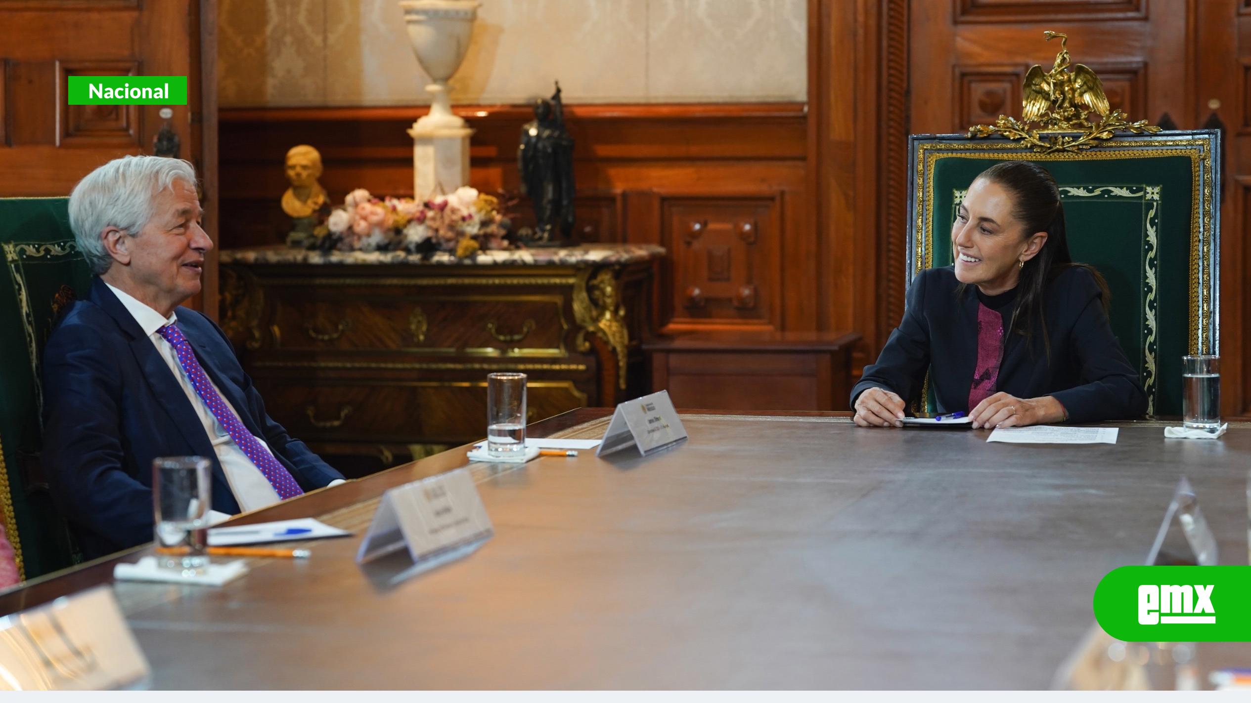 EMX-Sheinbaum-se-reúne-con-Jamie-Dimon-en-Palacio-Nacional