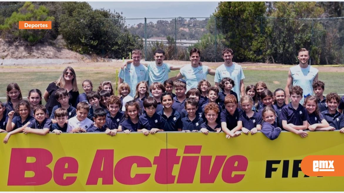 EMX-Participan selecciones en actividades comunitarias