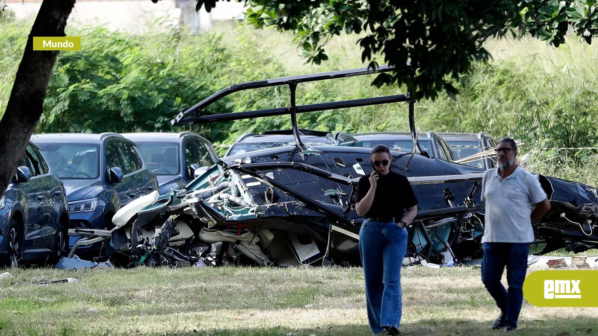 EMX-Investigan choque de helicópteros que mató a seis personas, incluidos Oliver Tree y “Gaspi”
