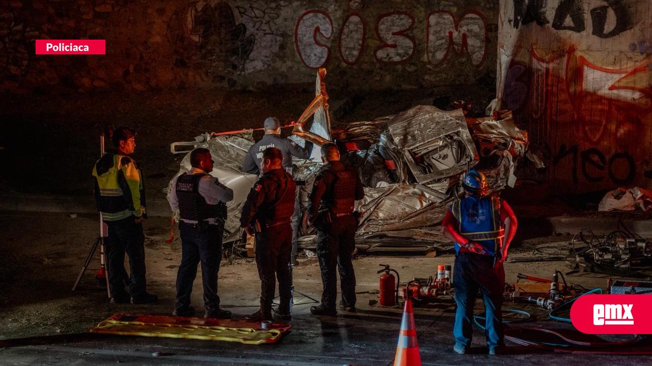 EMX-Dos-hombres-mueren-tras-aparatoso-accidente-en-la-Vía-Rápida-Poniente