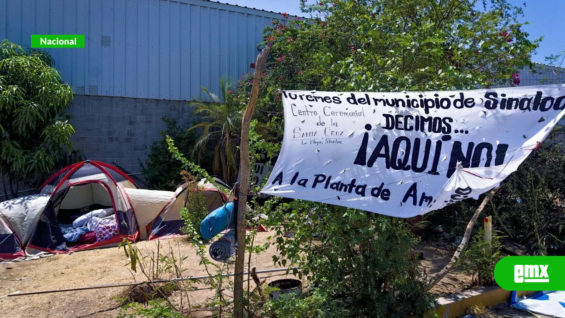EMX-Exigen proteger al colectivo que se opone a la planta de amoniaco en Sinaloa