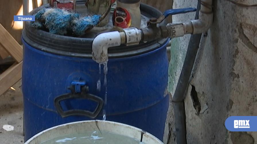 EMX-Continúan algunas colonias con afectaciones por falta de agua en Tijuana