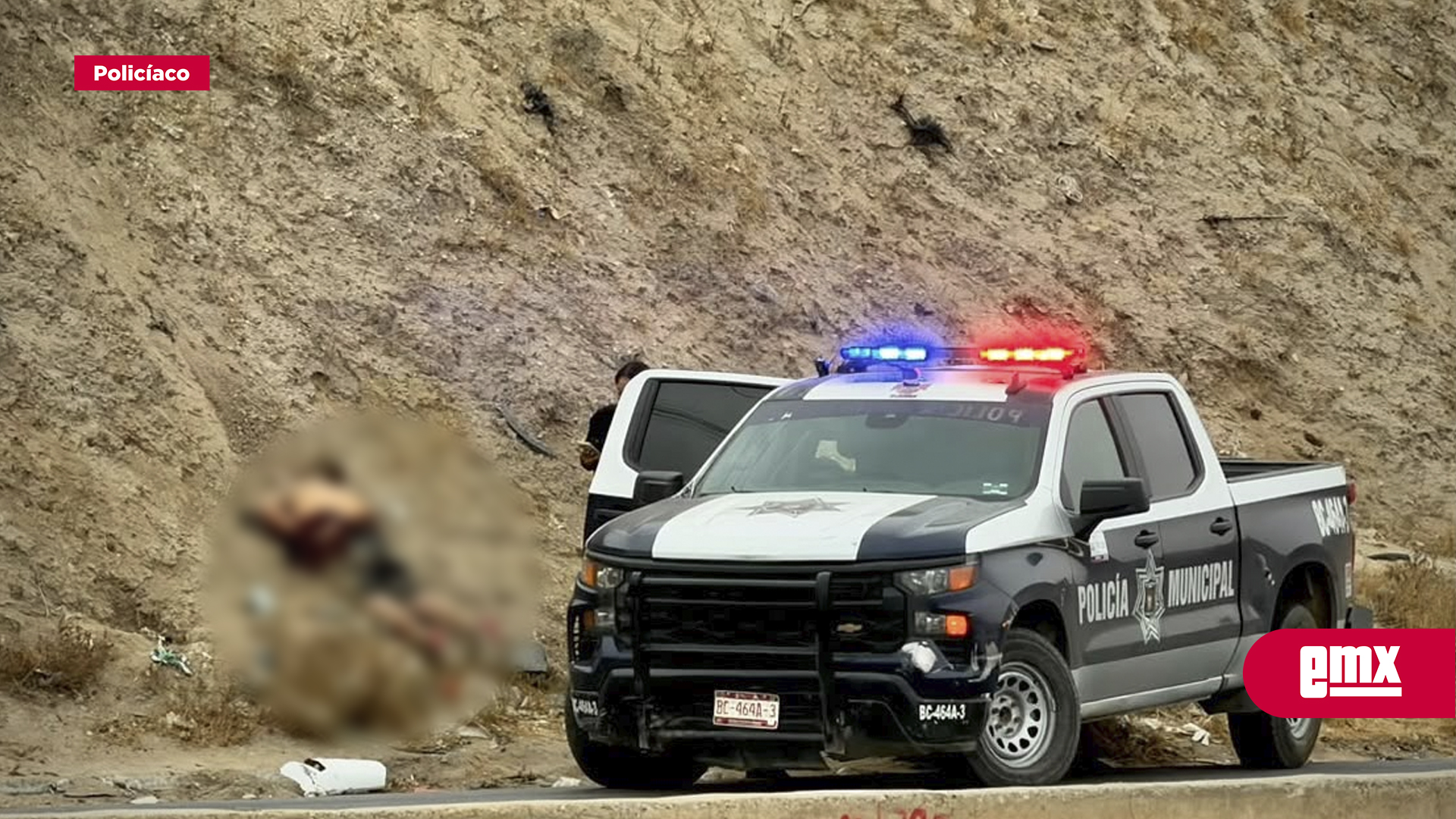 EMX-Localizan a un hombre sin vida y con huellas de violencia en el bulevar 2000