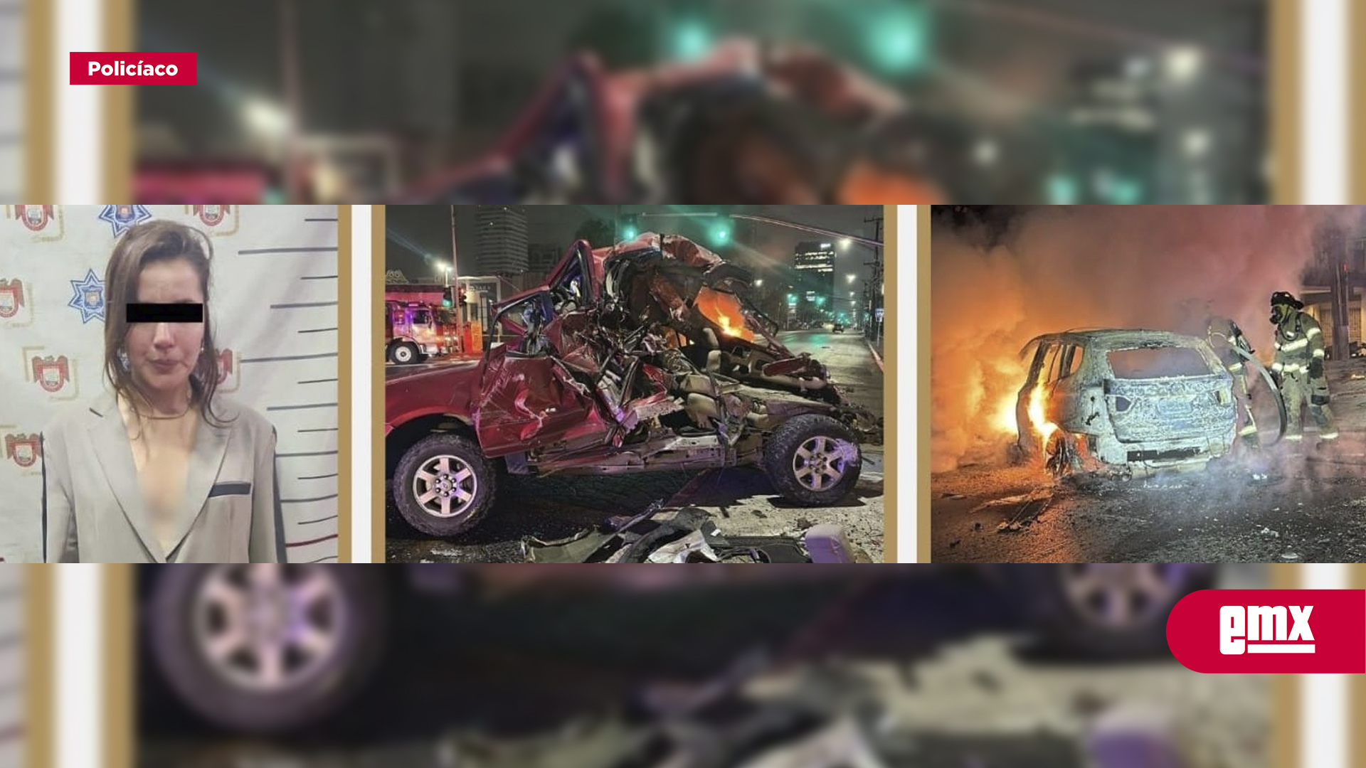 EMX-Arrestan-a-una-joven-por-provocar-brutal-choque-al-manejar-borracha,-en-Tijuana
