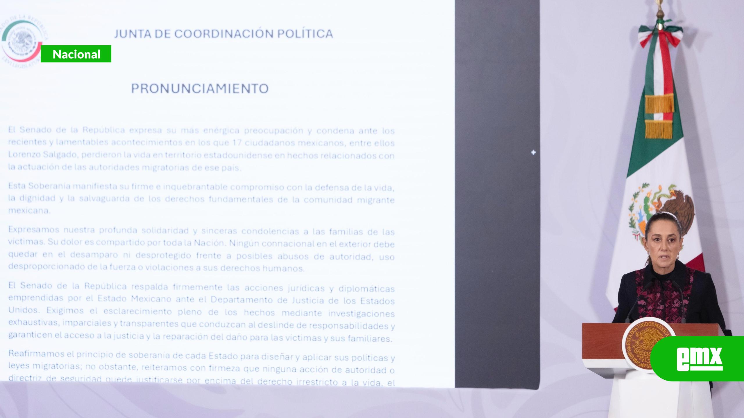 EMX-Sheinbaum-insiste-en-unidad-para-defender-a-mexicanos-tras-muertes-en-operativos-del-ICE