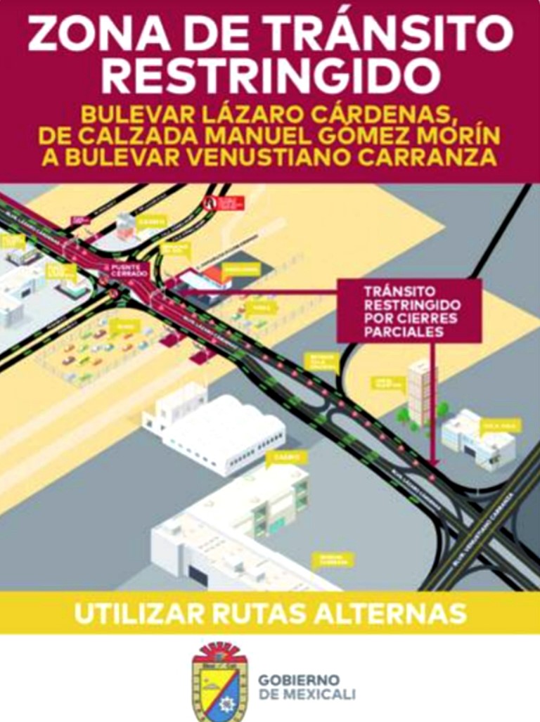 EMX-Avanza Inspección del Puente Pando de Mexicali  