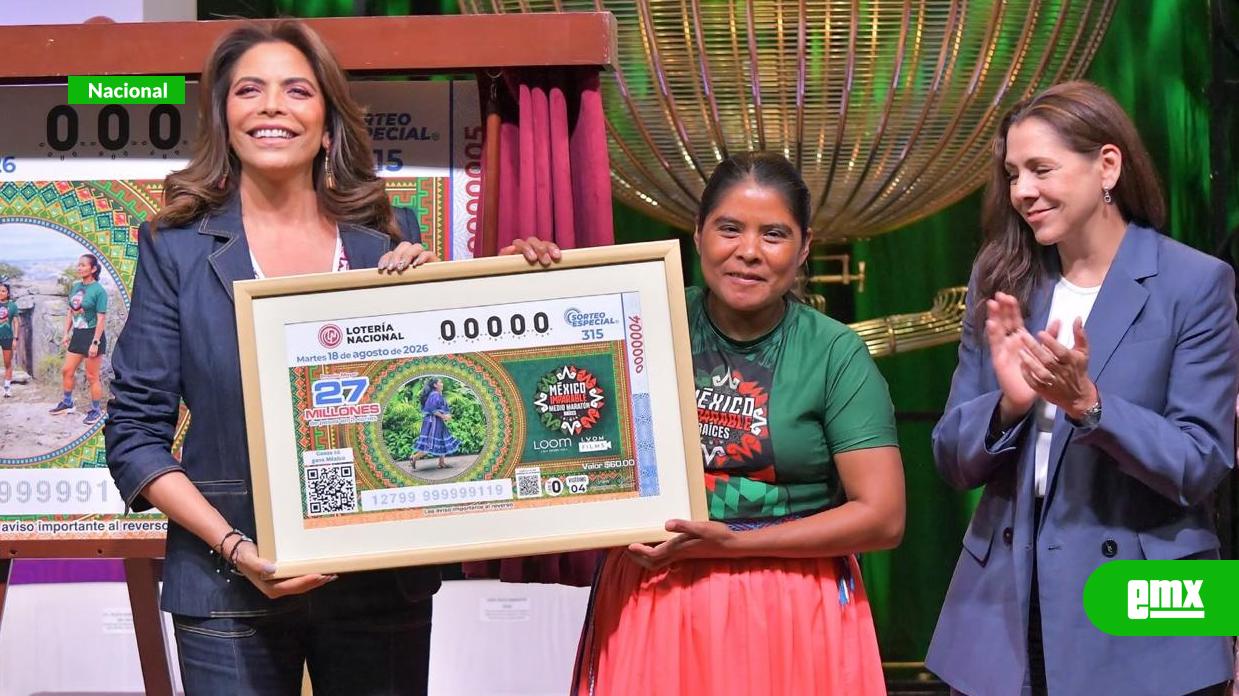 EMX-Con-billete-de-su-Sorteo-Especial,-Lotería-Nacional-reconoce-a-las-corredoras-de-México-Imparable