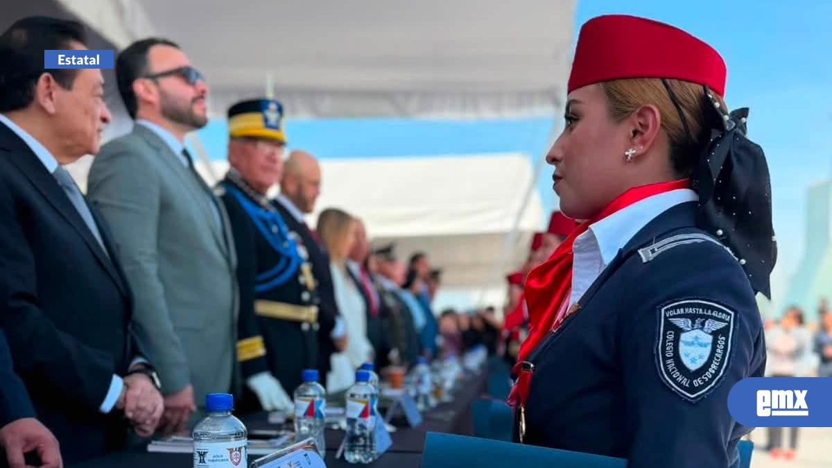 EMX-Es distinguido, por quinta ocasión, como padrino de generación del Colegio Nacional de Sobrecargos de la Academia Militarizada Ignacio Zaragoza.
