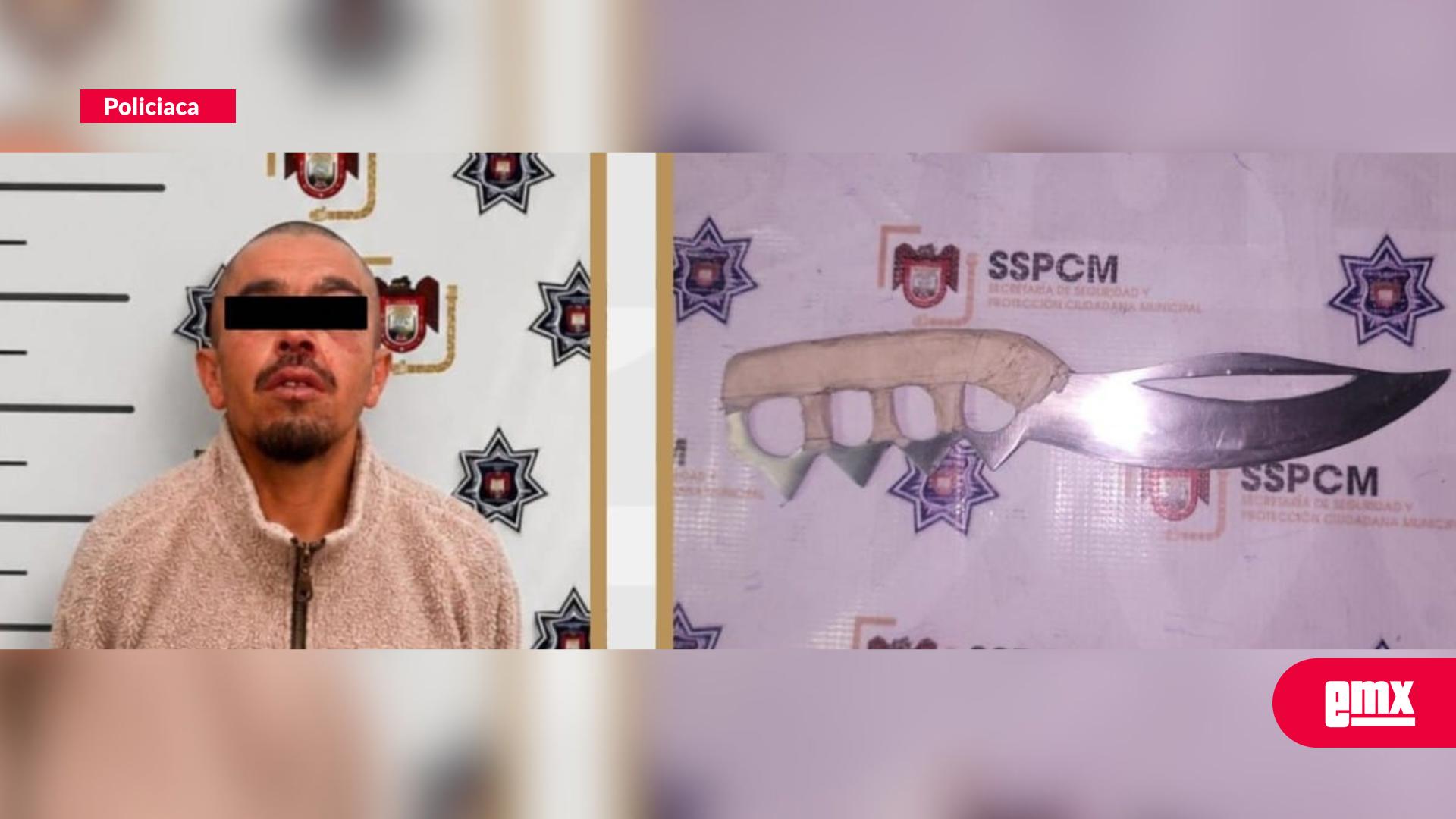EMX-Arrestan-al-"Calaco"-en-Ciudad-Jardín,-por-violencia-familiar