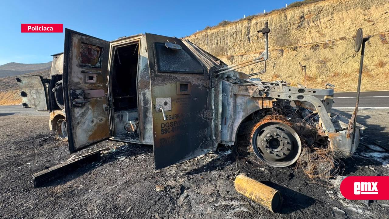 EMX-Camión de valores se incendia en la carretera escénica; trabajadores logran poner a salvo el dinero