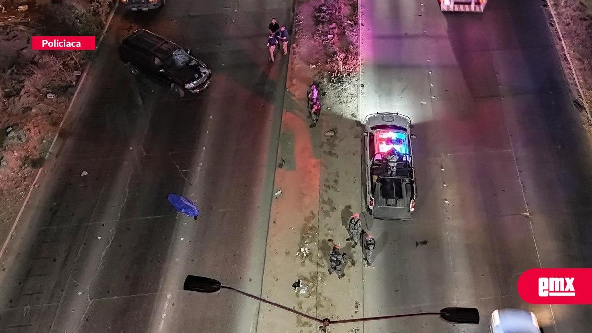 EMX-Muere hombre atropellado en la Vía Rápida Poniente; conductor es detenido