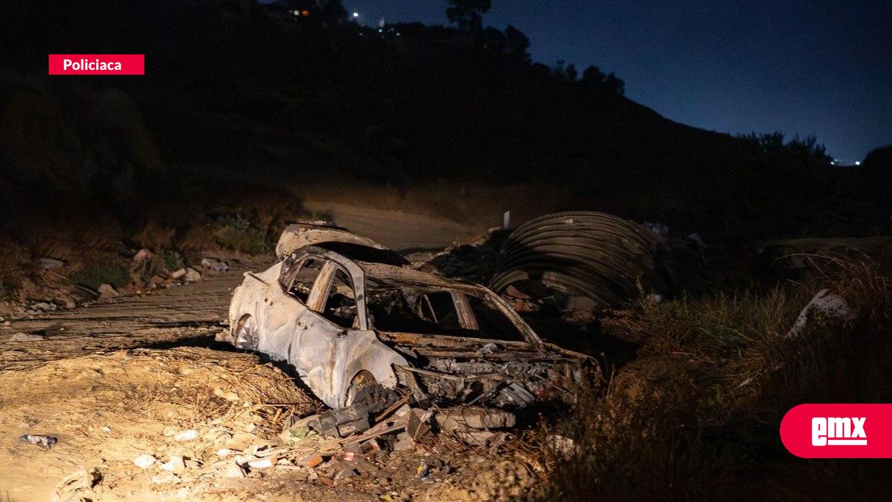 EMX-Hallan-Toyota-Camry-calcinado;-investigan-si-fue-usado-en-ataque-contra-agente-de-la-FESC