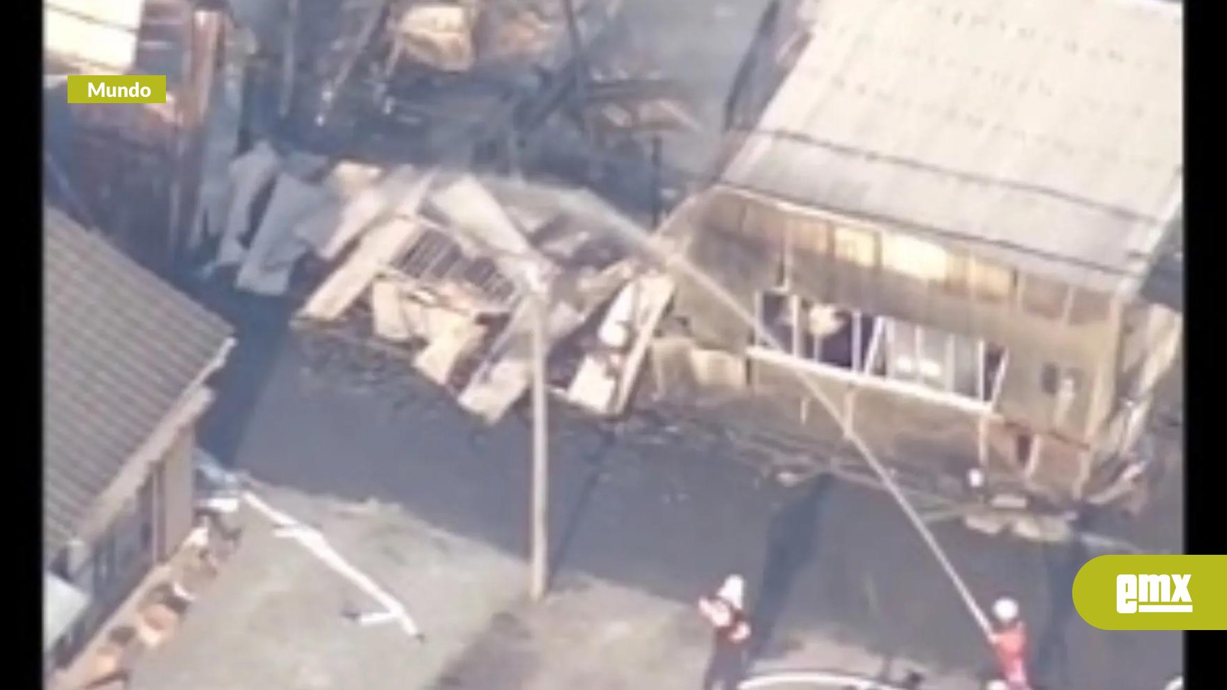 EMX-Sismo de 7.1 sacude el sur de Japón; derrumbe de centro comercial deja desaparecidos