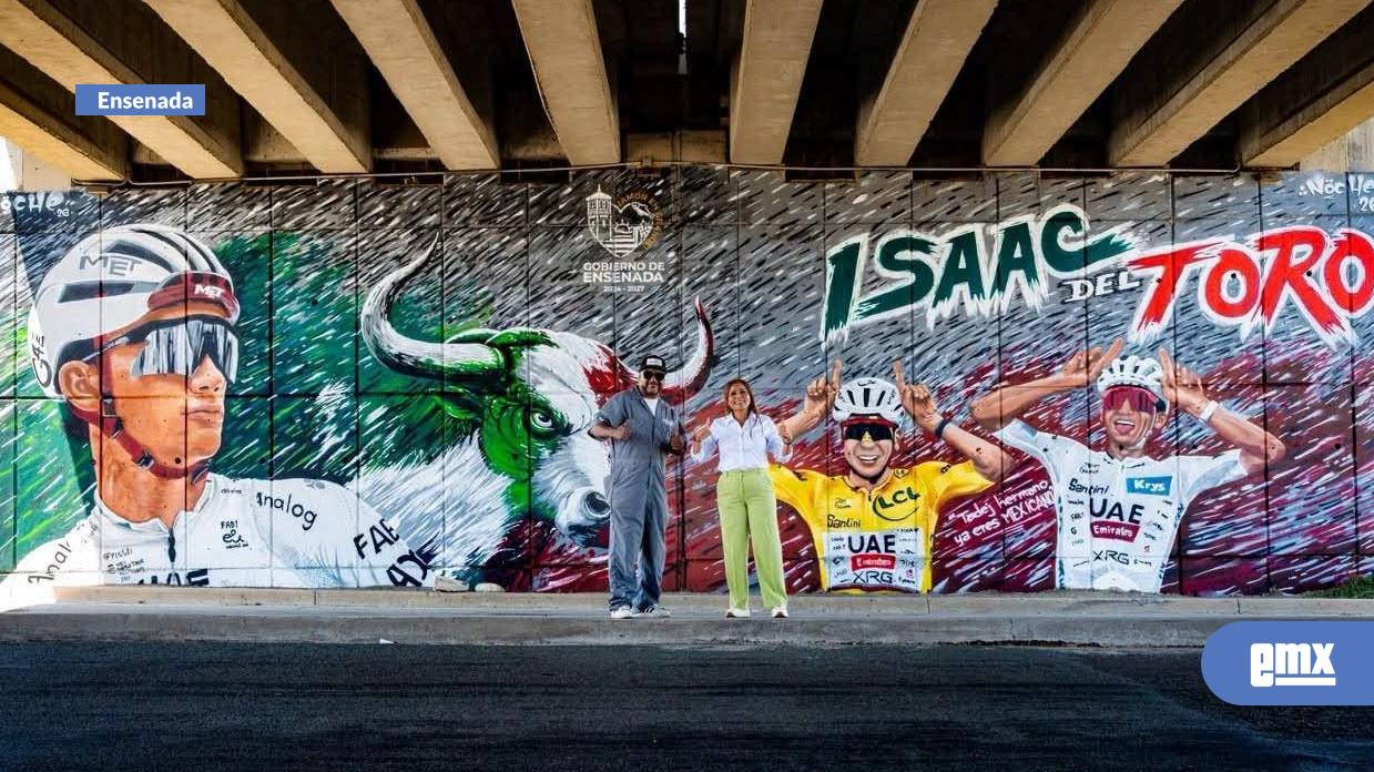 EMX-Reconoce-Claudia-Agatón-legado-deportivo-de-Isaac-del-Toro-con-mural-en-El-Sauzal