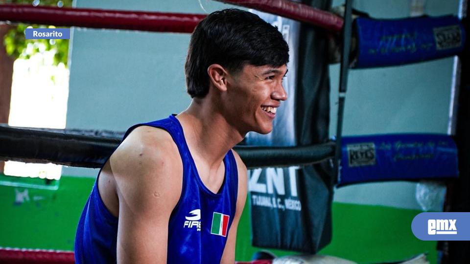 EMX-'Canelo' impulsa el sueño de Josué "Pee Wee" Zepeda, boxeador rosaritense rumbo al Mundial Sub-19