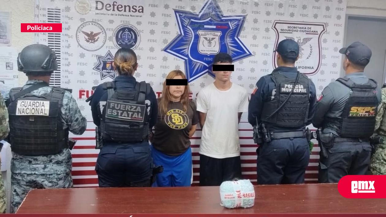 EMX-Detiene FESC a cuatro presunto narcomenudistas y aseguran diversas dosis