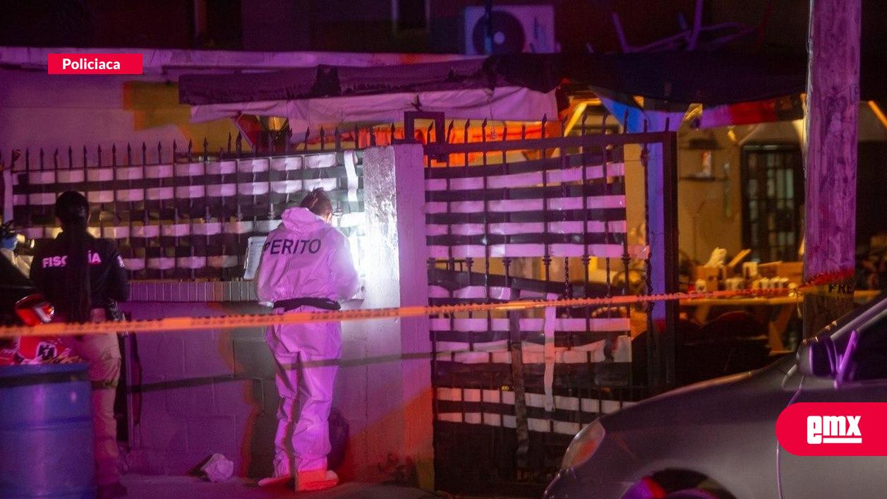 EMX-Hombre es asesinado durante festejo en la colonia Ciénega; agresores escaparon en un Dodge Avenger