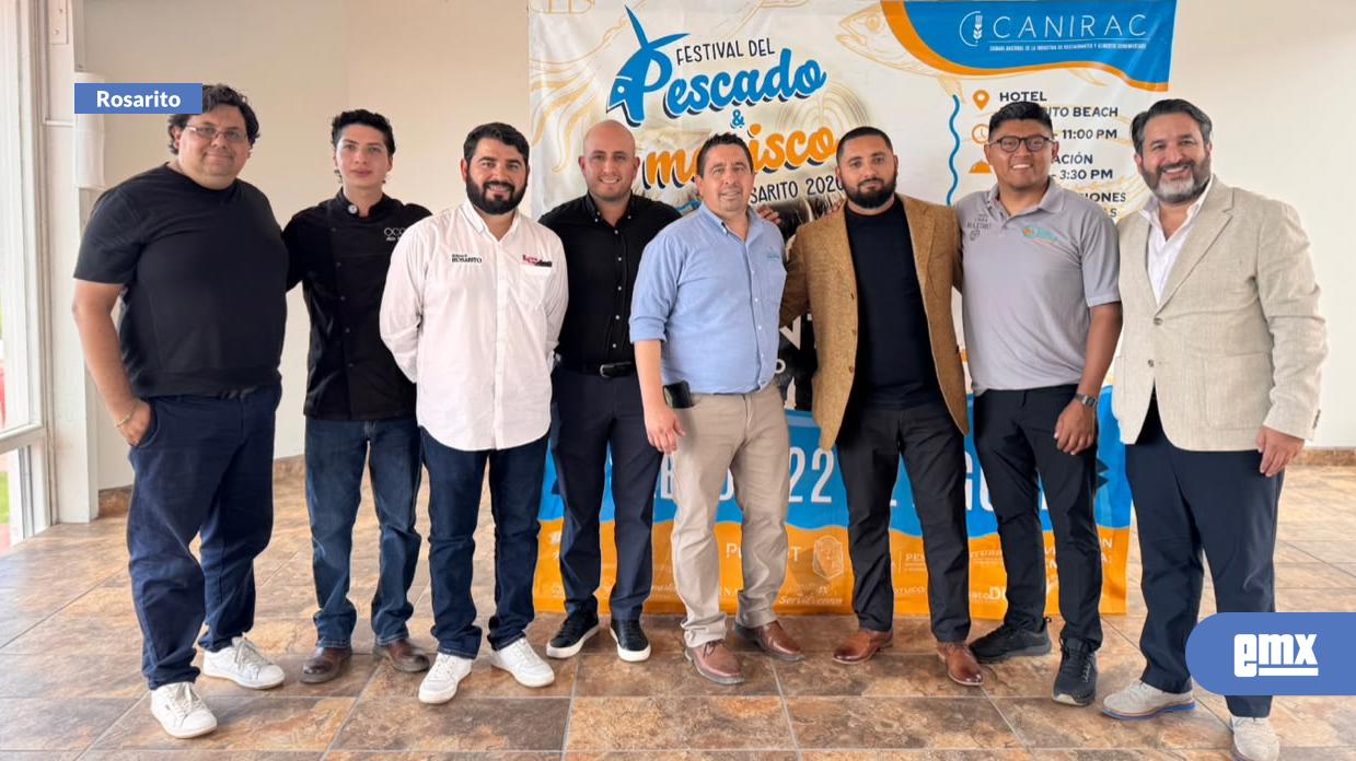 EMX-Anuncian la edición 2026 del Festival del Pescado y Marisco en Rosarito; parte de lo recaudado apoyará al DIF