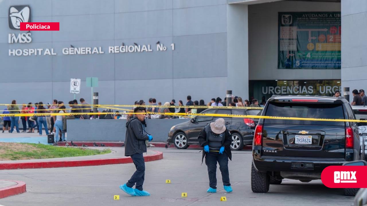 EMX-Hombre-es-atacado-a-balazos-afuera-de-la-Clínica-1-del-IMSS-y-pierde-la-vida;-su-hijo-resulta-herido