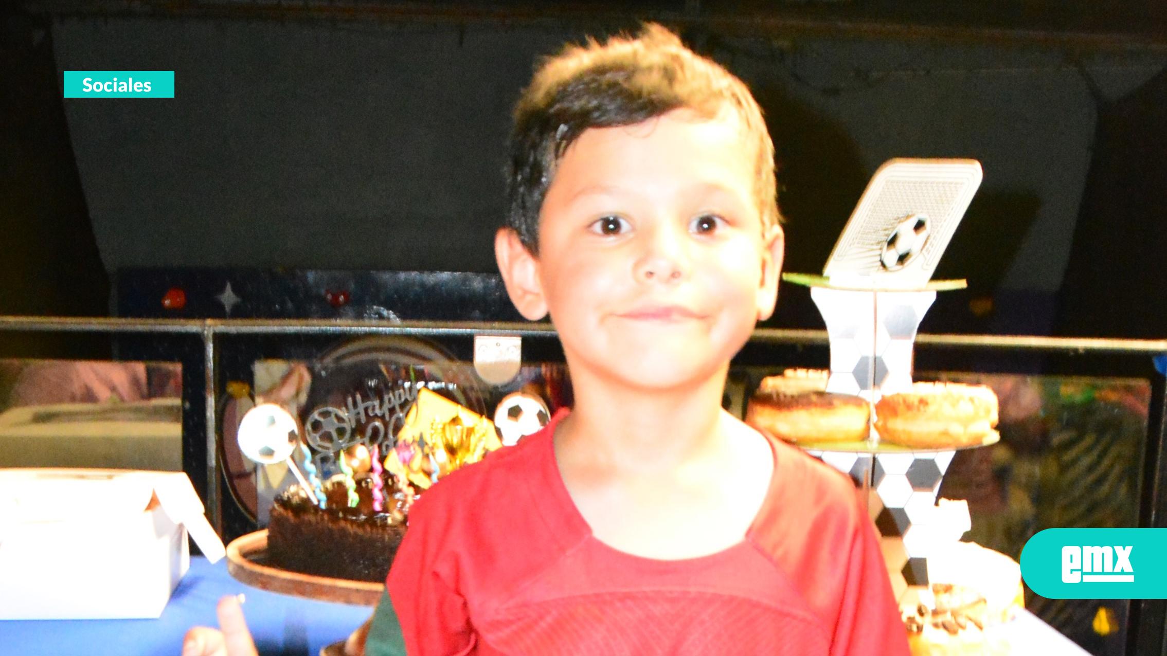 EMX- Festejó Isaac García su sexto cumpleaños
