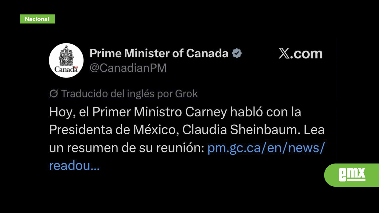 EMX-Sheinbaum-y-Carney-sostienen-llamada;-refuerzan-cooperación-entre-México-y-Canadá