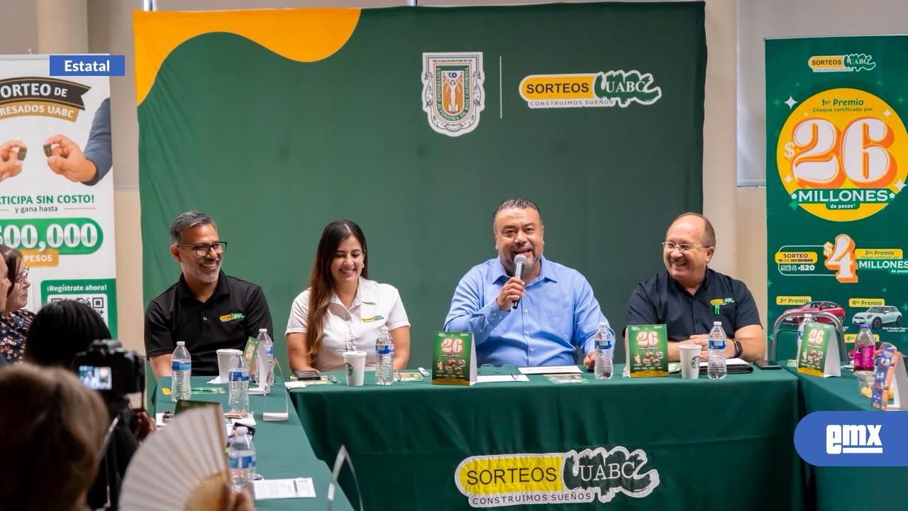 EMX-UABC lanza sorteo millonario para apoyar a la comunidad estudiantil