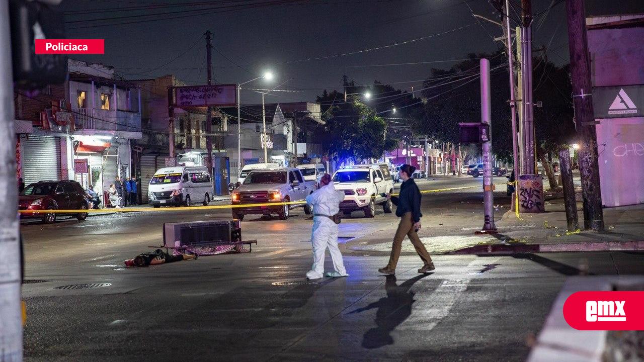 EMX-Hombre es asesinado en la Zona Centro; detienen a tres y aseguran dos armas