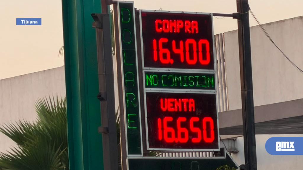 EMX-Cotización del dólar para este miércoles