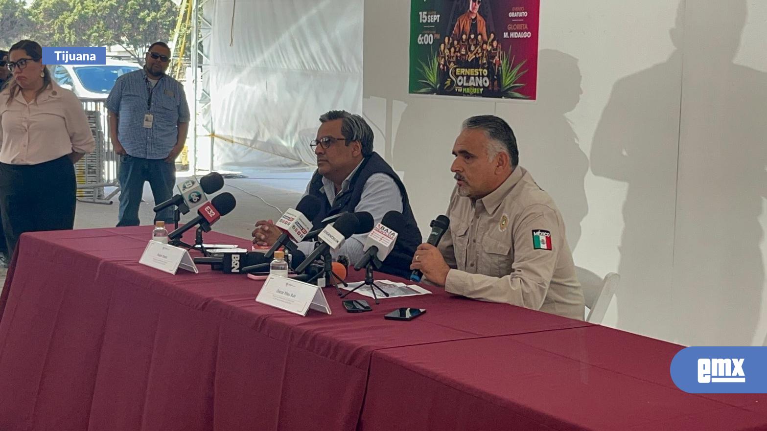 EMX-Ayuntamiento anuncia festejo patrio con Ernesto Solano