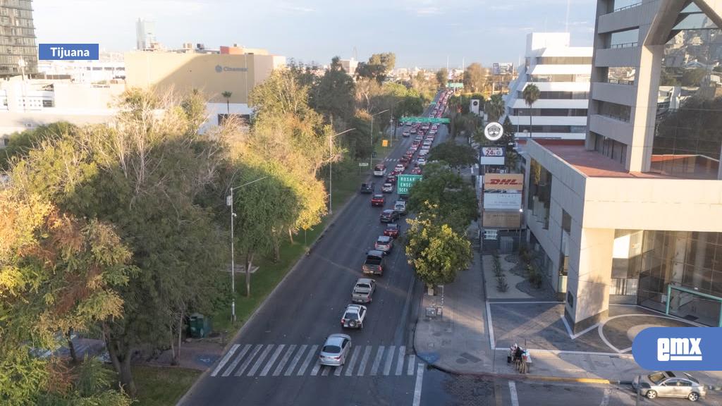 EMX-Garita de San Ysidro la mañana de este martes 8 de septiembre