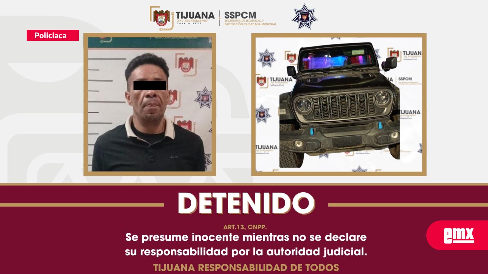 EMX-Detienen-en-El-Pípila-a-hombre-que-conducía-vehículo-robado-en-EU