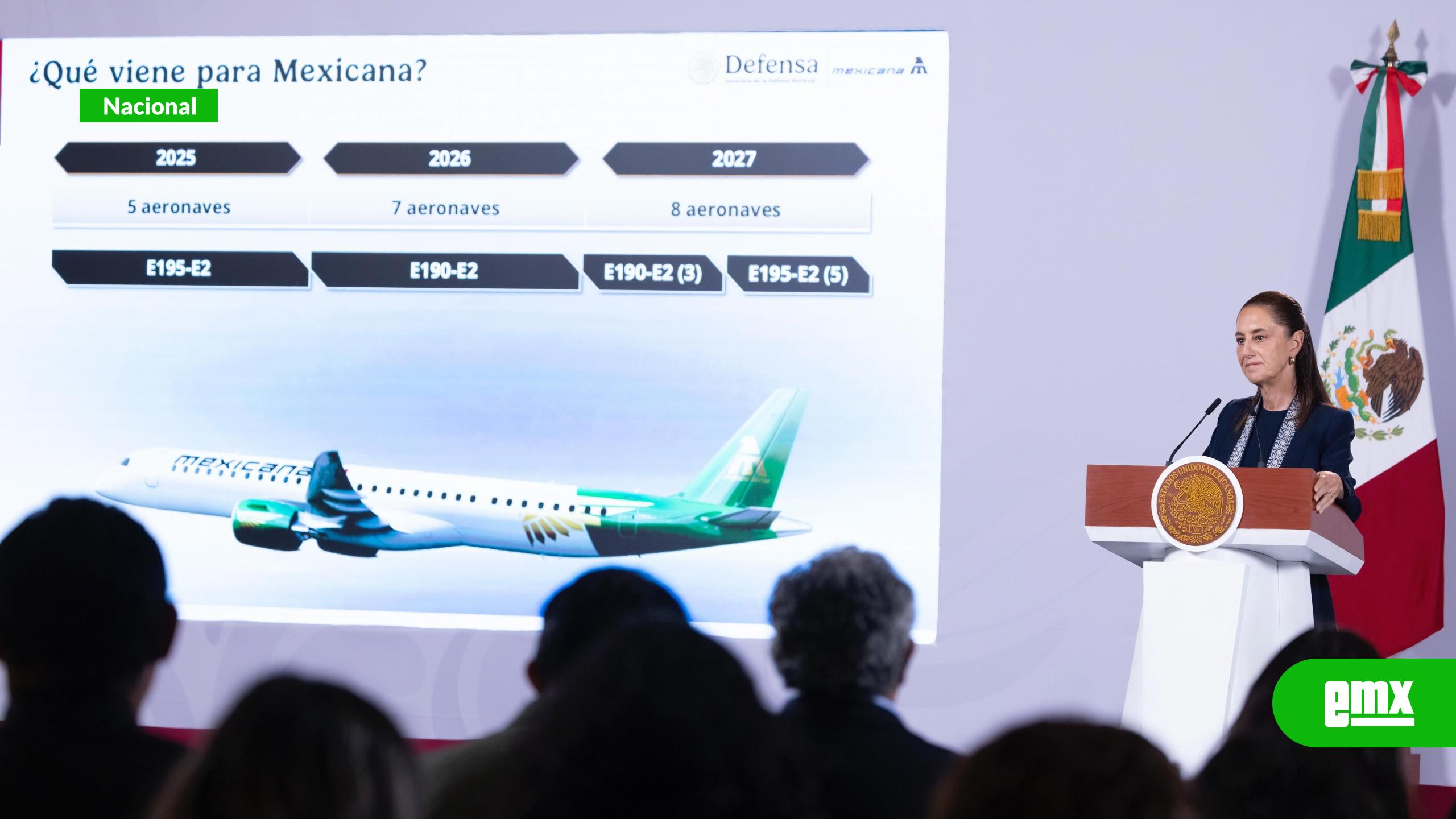 EMX-Mexicana-será-rentable-cuando-opere-toda-su-flota:-Sheinbaum