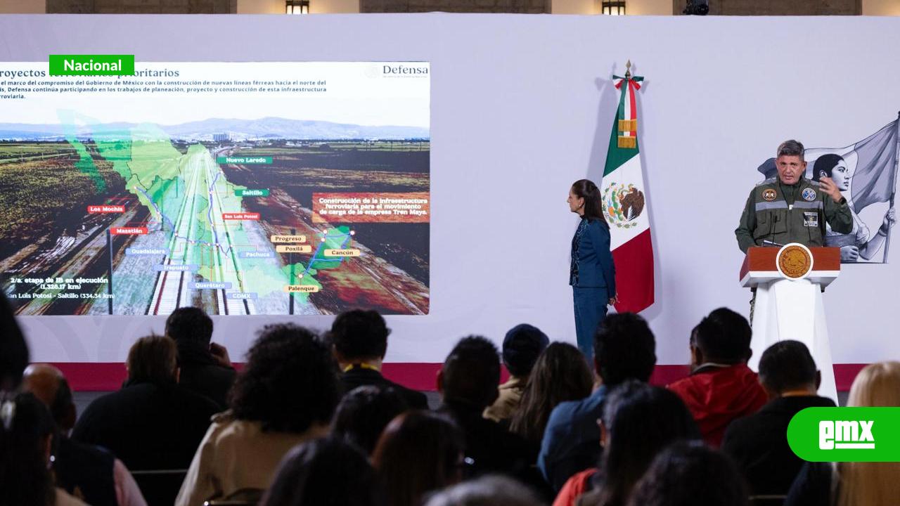 EMX-Gobierno construirá 2 mil 400 kilómetros de trenes durante el sexenio