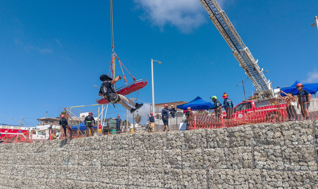 First slide