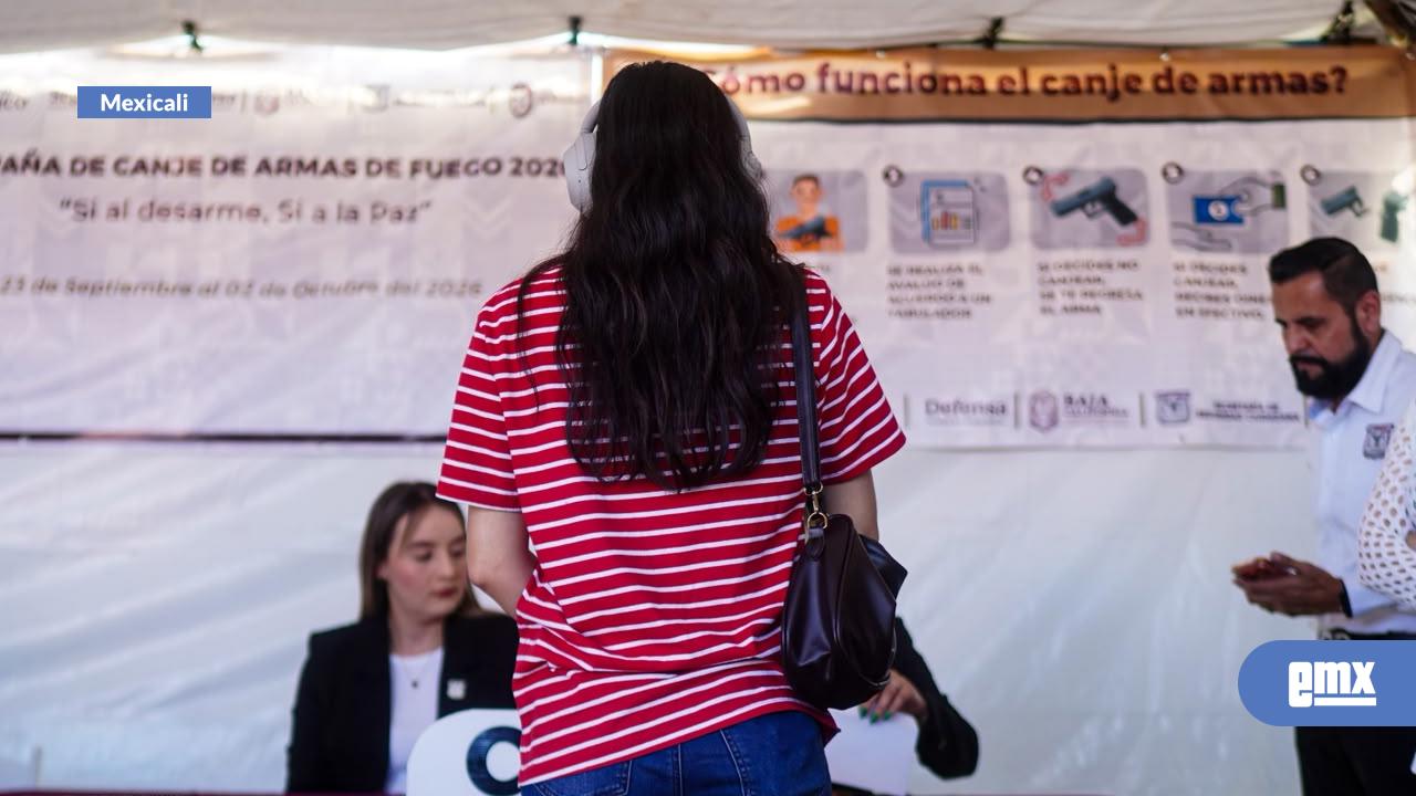 EMX-Arranca-en-Mexicali-campaña-de-canje-de-armas-por-dinero